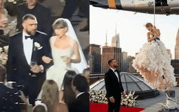 Chỉ có 4 từ để nói về siêu đám cưới của Taylor Swift và chồng cầu thủ: "Tràn ngập ảnh chế"