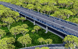 Việt Nam đang xây dựng tuyến đường xuyên rừng nguyên sinh dài 13km, kết nối cầu Mã Đà với Vành đai 4 TP.HCM, lần đầu tiên áp dụng một công nghệ đặc biệt