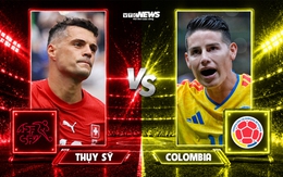 Nhận định, dự đoán tỷ số Thụy Sĩ vs Colombia: Xhaka đối đầu James Rodriguez