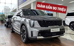 Kia Sorento xả kho tại đại lý, giảm gần 90 triệu đồng, giá thực tế nay đã có thể cạnh tranh Santa Fe, Everest