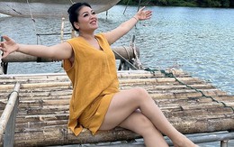 Nữ hoàng nhạc đỏ là mẹ đơn thân 4 con: "Em thấy vừa vặn nhất là khi đứng cạnh anh"