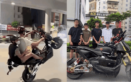 Danh tính nhóm thanh niên trong clip "bốc đầu" xe trên đường phố ở Hà Nội