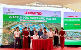 Bầu Đức động thổ cụm công nghiệp 75 ha, tạo hơn 4.500 việc làm, kết nối vùng nguyên liệu Việt Nam-Lào-Campuchia