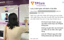 Một ngân hàng thông báo tới toàn bộ khách hàng: Trường hợp cần cảnh giác khi giao dịch chuyển khoản