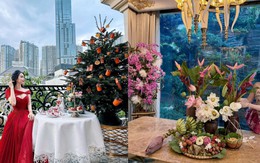 Phú bà Ngọc Loan: Biệt thự view Landmark 81 là nhà, cắm hoa nấu nướng là content triệu view