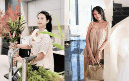 Doãn Hải My ra ngoài là tiểu thư sang chảnh, về nhà trổ tài "nữ công gia chánh", chăm chút biệt thự của Văn Hậu cực khéo