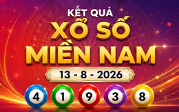 XSMN 13/8 - Kết quả xổ số miền Nam hôm nay ngày 13 tháng 8