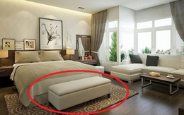 Vì sao phía cuối giường ở khách sạn luôn có 1 băng ghế dài?