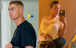 Ronaldo "hồi xuân" ngay sau khi cưới vợ, đổi tóc vàng nổi bần bật, sánh đôi Georgina quyến rũ, ngọt ngào