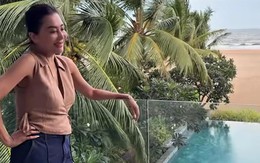 MC Kỳ Duyên ở biệt thự gần trăm tỷ tại Vũng Tàu cùng con gái NSND Trần Hiếu