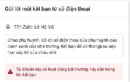 Sắp bắt đầu năm học 2026-2027, công an cảnh báo gấp tới phụ huynh nhận được tin nhắn từ Cán bộ quản lý giáo dục, ban giám hiệu nhà trường