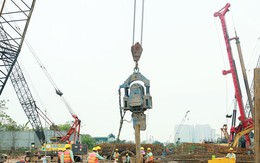 Cầu Trần Hưng Đạo: Tìm phương án tổ chức thi công linh hoạt trong mùa mưa lũ