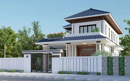 Chi phí xây nhà mái Nhật 2 tầng 8x10m bao nhiêu?