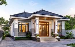 Chi phí xây nhà mái Nhật 1 tầng 2 phòng ngủ 75m² khoảng bao nhiêu?