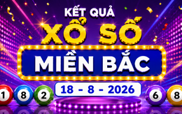 Kết quả xổ số miền Bắc hôm nay 18/8/2026 - XSMB 18/8