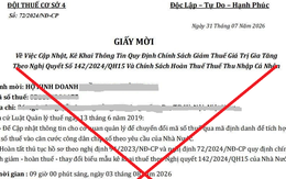 Khuyến cáo người nộp thuế lưu ý các dấu hiệu nhận biết website và thông tin giả mạo cơ quan Thuế để lừa đảo
