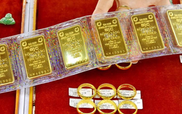 Giá vàng nhẫn trơn, vàng miếng sáng 20/8 tăng dựng đứng vượt 146 triệu đồng/lượng tại SJC, PNJ, DOJI, Bảo Tín Minh Châu, Mi Hồng,...