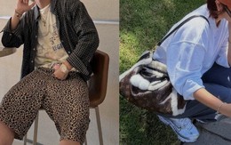 Hải Tú xách túi đôi đi Mỹ với Sơn Tùng M-TP, giá sương sương trăm triệu