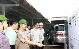 Phó Chủ tịch UBND thành phố Hà Nội Bùi Duy Cường đôn đốc tiến độ dự án Cụm công trình đầu mối Liên Mạc