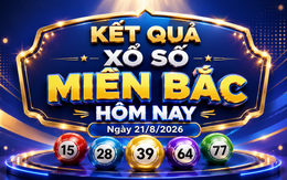 XSMB 21/8 - Kết quả xổ số miền Bắc hôm nay thứ Sáu ngày 21/8/2026