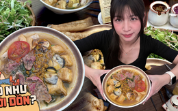 Quán bún riêu ngày hết cả trăm tô: Giò tai "đi đường tàu bay" từ Hà Nội vào, nước dùng không nêm một hạt đường