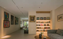 Cải tạo nhà liền kề hơn 20 năm tuổi dành không gian cho hội họa