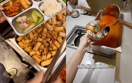 Haidilao có “đãi ngộ” khiến dân mạng thèm thuồng: Cơm nhân viên ngày 3 bữa, món nào cũng đầy đặn, hết lại được ăn thêm