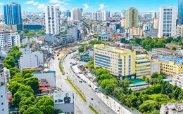 Công trường dự án Vành đai 1 trên đường về đích