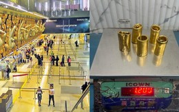 Quét tia X kiểm tra lô hàng của 1 CEO đến 2 lần, hải quan tịch thu 1,2 kg vàng được giấu trong 5 linh kiện máy móc