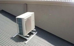 Lời khuyên cho những gia đình đang đặt cục nóng điều hòa trên mái tôn