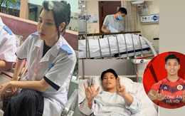 Nàng WAG nổi tiếng là sinh viên Y khoa, kể lại kí ức ám ảnh khi chồng phải lên bàn mổ 2 lần/năm, còn bị sốc phản vệ phải vào ICU