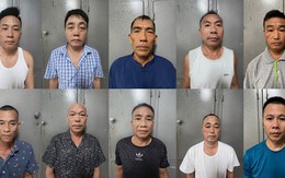 Công an kiểm tra một phòng bếp lúc 22 giờ 50 phút: 10 người bị khởi tố