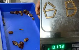 Quét tia X kiểm tra, hải quan phát hiện và thu giữ 172 gram vàng trị giá hơn 410 triệu đồng trong những quả chà là