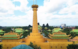 Khu du lịch Đại Nam chia sẻ mới về Kim điện và Bảo tháp 9 tầng