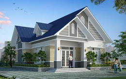 Xây nhà mái Thái 1 tầng 3 phòng ngủ 110m² khoảng bao nhiêu tiền?