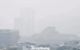 Hà Nội mù mịt trong ngày ô nhiễm không khí đứng thứ hai thế giới