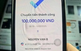 Công an xác minh giao dịch chuyển khoản 322.500.000 đồng lúc 15 giờ 30 phút