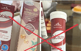 Cảnh báo về thực phẩm bổ sung Calsisure là hàng giả