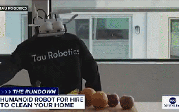 Robot hình người chính thức đi làm giúp việc ở Mỹ, giá thuê gần 800.000 VNĐ/giờ