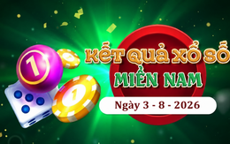 XSMN 3/8 - Kết quả XSMN hôm nay thứ Hai ngày 3/8/2026