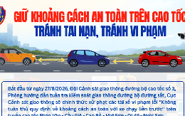 Chạy xe trên cao tốc: Giữ khoảng cách bao nhiêu là an toàn, tránh bị phạt?