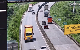 Phạt lỗi không giữ khoảng cách trên cao tốc: CSGT tập trung xử lý xe kinh doanh