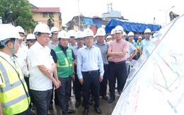 Phó Bí thư Thường trực Thành ủy Hà Nội Nguyễn Trọng Đông kiểm tra, đôn đốc tiến độ các dự án trọng điểm