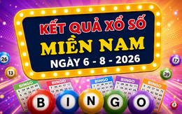 XSMN 6/8 - Kết quả XSMN hôm nay thứ Năm ngày 6/8/2026