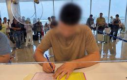 Nhiều ngày trước, kịp thời xử lý 1 đối tượng tại sân bay Nội Bài, phạt 15,5 triệu đồng