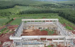 Vụ sập mái Nhà thi đấu hơn 22 tỷ đồng: Công an vào cuộc, Sở Xây dựng chỉ loạt tồn tại