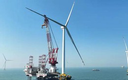 Cắm loạt cọc thép sâu 136 mét giữa biển, hoàn thành công trình cao bằng tòa nhà 110 tầng chưa từng có trên thế giới