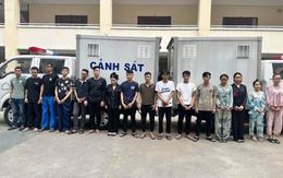 Bắt Lê Quang Trọng SN 2000 và 29 người trong chuyên án phức tạp, tang vật thu giữ đặc biệt lớn