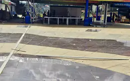 Quảng trường lớn nhất khu vực Tây Nguyên sụt lún và nứt khoảng 700m²
