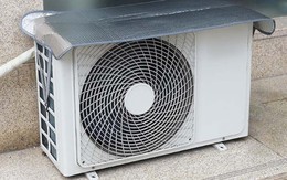 Vì sao cục nóng điều hòa không cần che chắn?